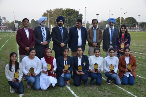 Prize distribution on 13th Annual Athletic meet 